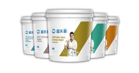 藍天豚閃亮登陸2017廣州建博會，綠色涂裝材料引領行業新潮流